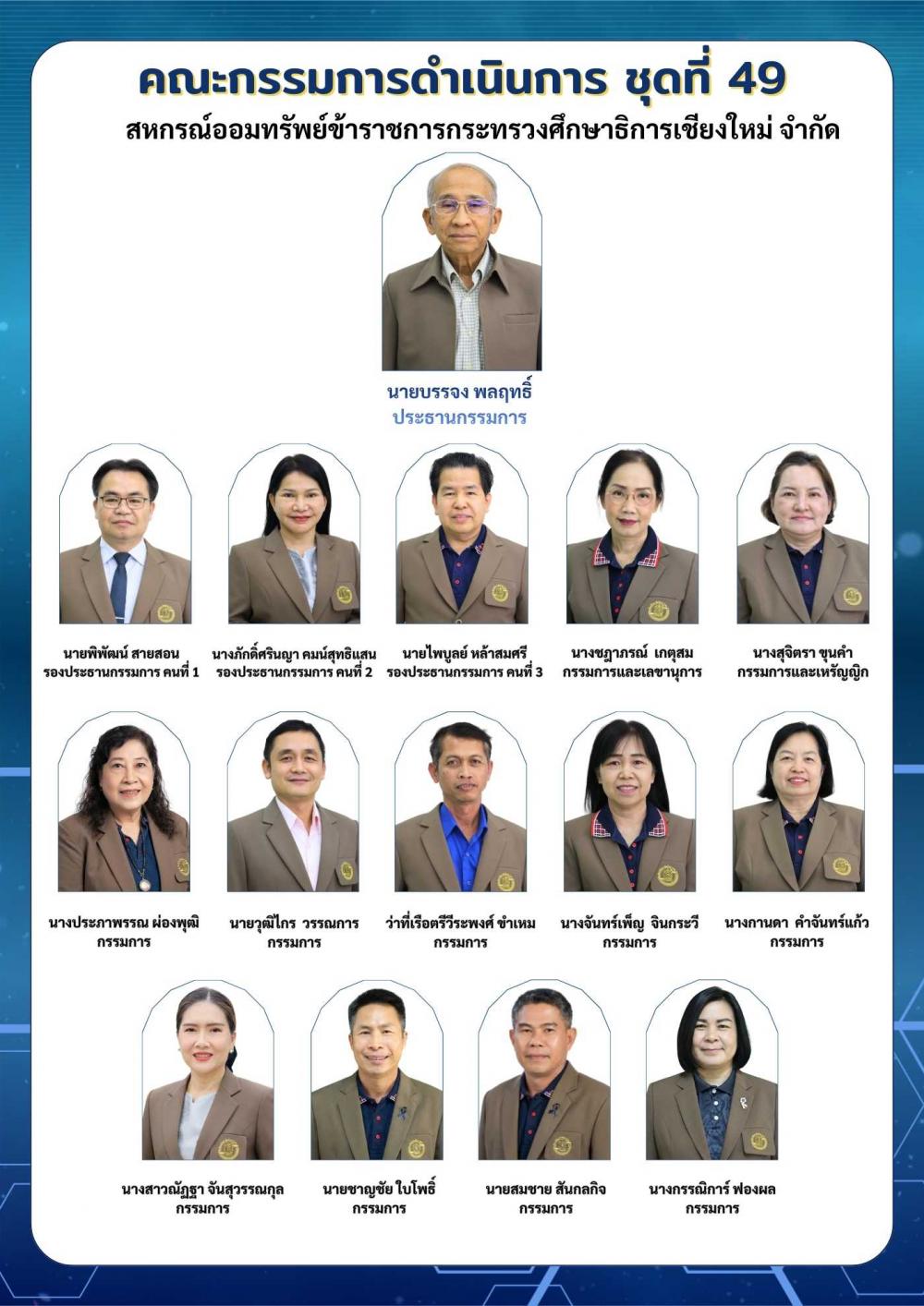 คณะกรรมการดำเนินการ ชุดที่ 49